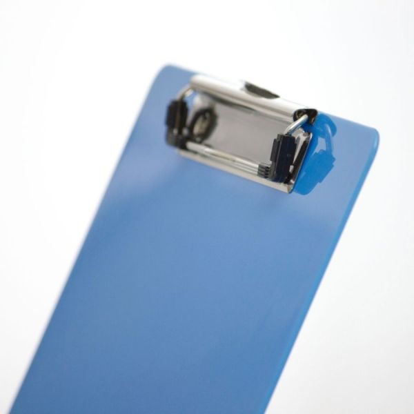Oic Blue Plastic Clipboard