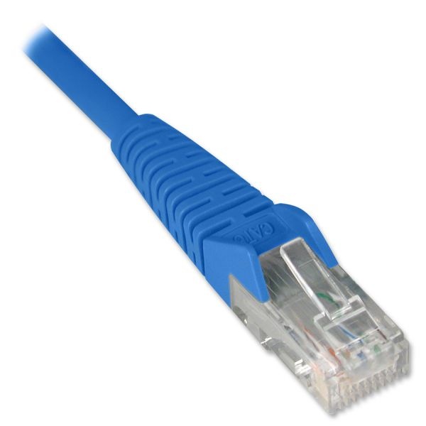 Tripp Lite By Eaton Cat6 Gigabit Snagless Molded (Utp) Ethernet Cable (Rj45 M/M) Poe Blue 14 Ft. (4.27 M)
