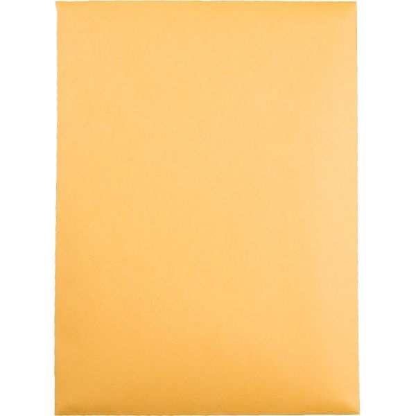 Quality Park Postage Savings Clearclasp Envelopes, 6" X 9", Brown Kraft, Pack Of 100