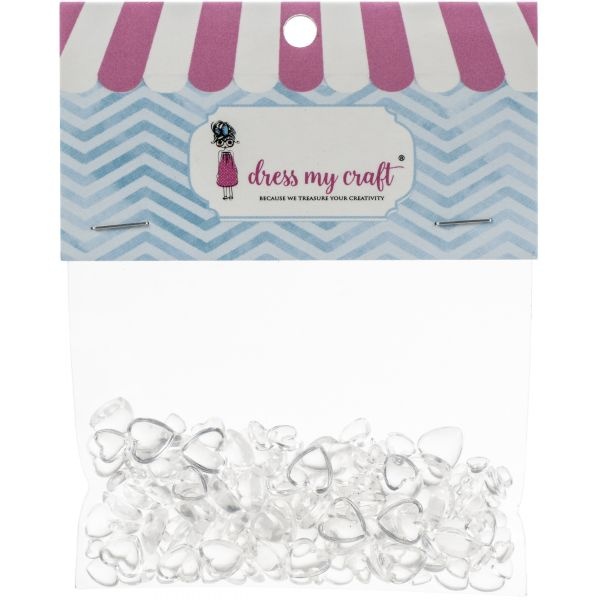 Dress My Crafts Water Droplet Embellishments 150 Pkg