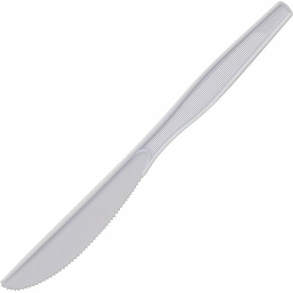 Dixie Heavy/Medium-Weight Knives, White, Pack Of 1,000