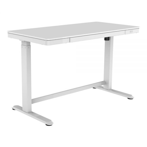 Realspace Electric Height-Adjustable Standing Desk, 48" White