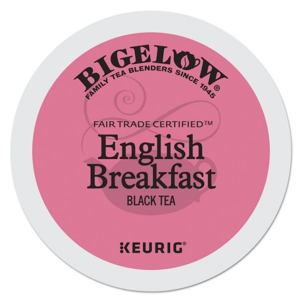 Bigelow English Breakfast Tea K-Cups Pack, 24/Box