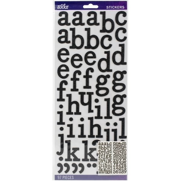 Sticko Alphabet Stickers 97/Pkg