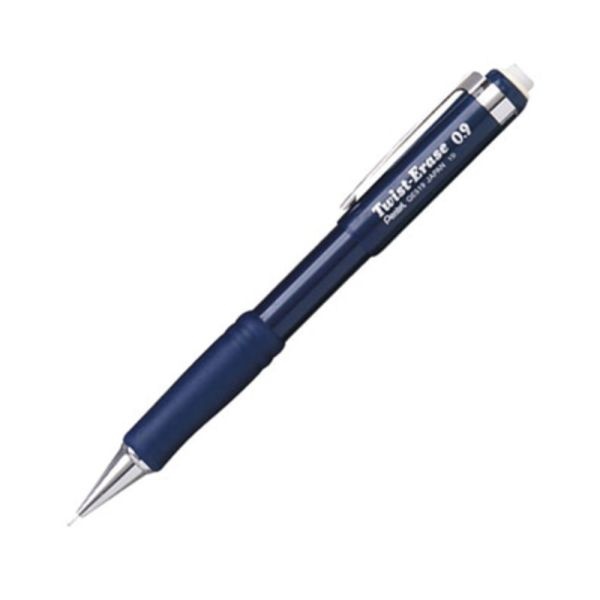 Pentel Twist-Erase Iii Mechanical Pencil, #2 Lead, Bold Point, 0.9 Mm, Blue Barrel