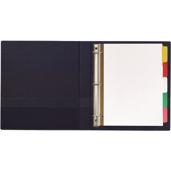 Avery Write & Erase Big Tab Paper Dividers, 5-Tab, Multi-Color Tab, Letter, 1 Set