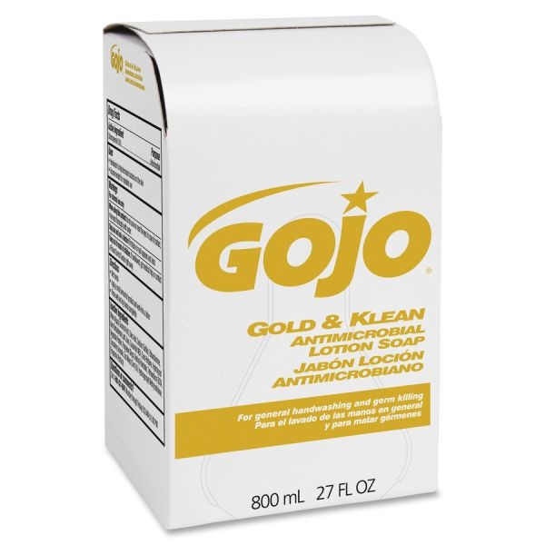 Gojo Gold & Klean Antimicrobial Lotion Hand Soap Refill