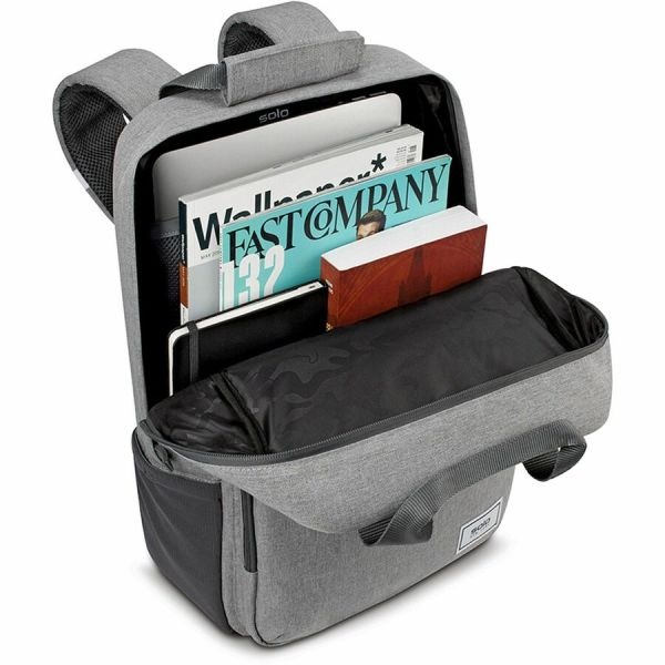 Solo Re:Claim Carrying Case (Backpack) For 15.6" Notebook - Gray
