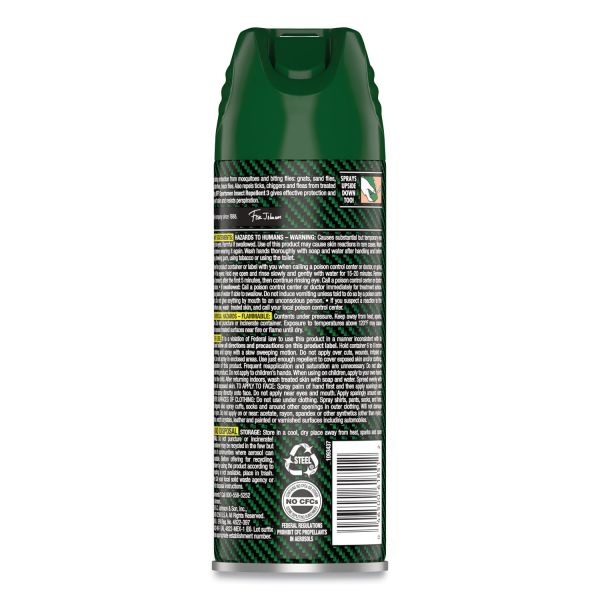 Off! Deep Woods Sportsmen Insect Repellent, 6 Oz Aerosol Spray, 12/Carton