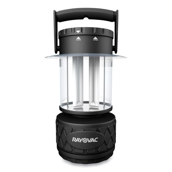 Rayovac Sportsman Fluorescent Lantern, 8 D Batteries (Sold Separately), Black