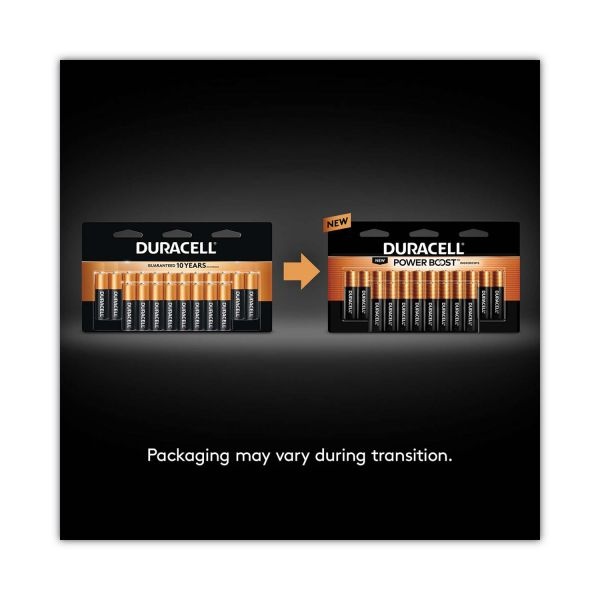 Duracell Power Boost Coppertop Alkaline Aa Batteries, 24/Box