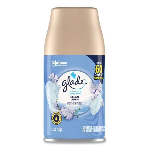 Glade Automatic Air Freshener Clean Linen 6 2 Oz