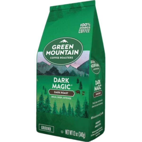 Green Mountain Coffee Whole Bean Coffee, Dark Roast, Dark Magic, 18 Oz Per Bag