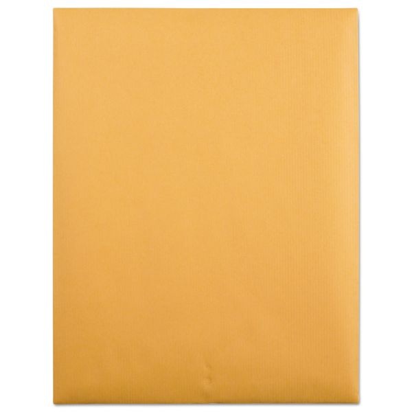 Quality Park Park Ridge Kraft Clasp Envelope, #97, Square Flap, Clasp/Gummed Closure, 10 X 13, Brown Kraft, 100/Box