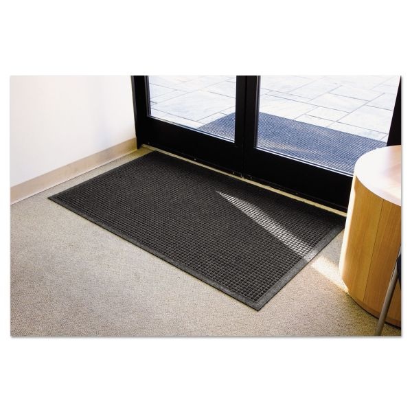 Guardian Floor Protection Ecoguard Floor Mat - Indoor, Outdoor, Carpeted Floor, Hard Floor - 36" Length X 24" Width - Rectangular - Rubber - Charcoal - 1Each