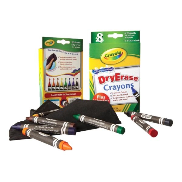 Crayola Dry Erase Crayons - 8 Count