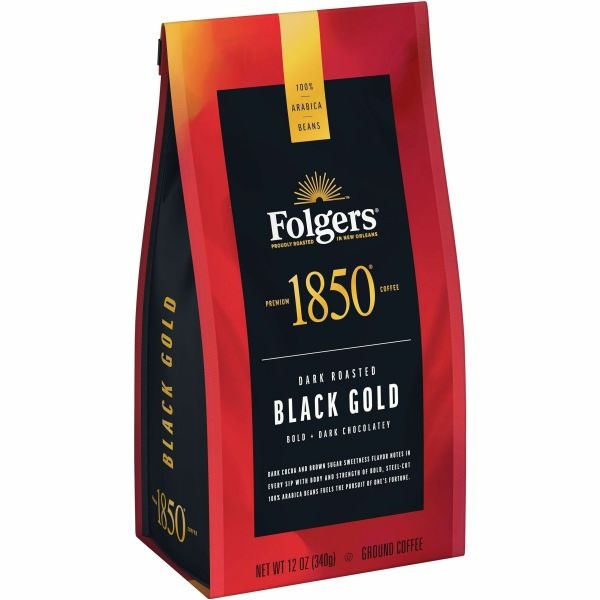 1850 Ground Black Gold Coffee