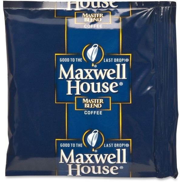 Maxwell House Regular Coffee Packs, Each Packet Makes 6 Cups, 42 Packs/Carton