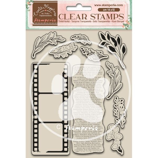Create Happiness Clear Stamps