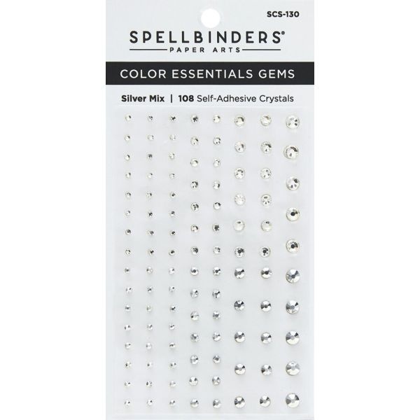 Spellbinders Color Essentials Gems 108/Pkg