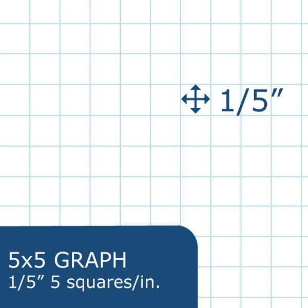 Black Marble Comp 9.75"X7.5" 5X5 Graph Ruled