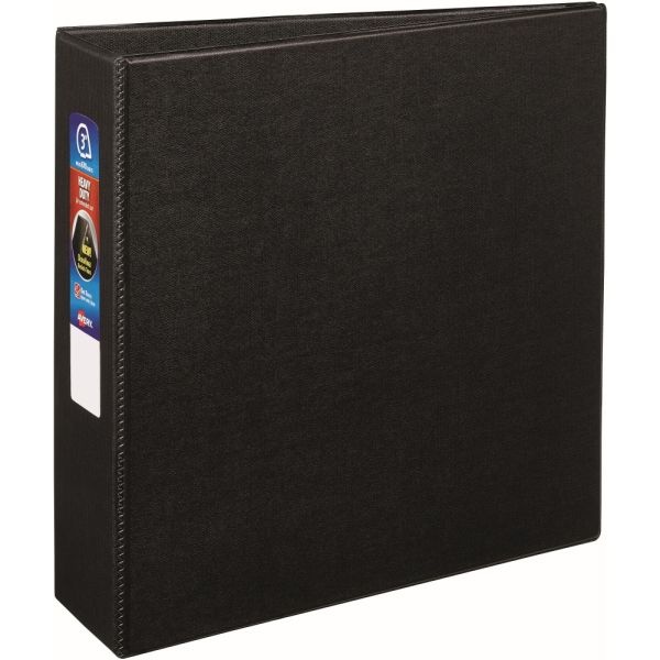 Avery Heavy-Duty 3-Ring Binder With Locking One-Touch Ezd Rings, 3" D-Rings, Black