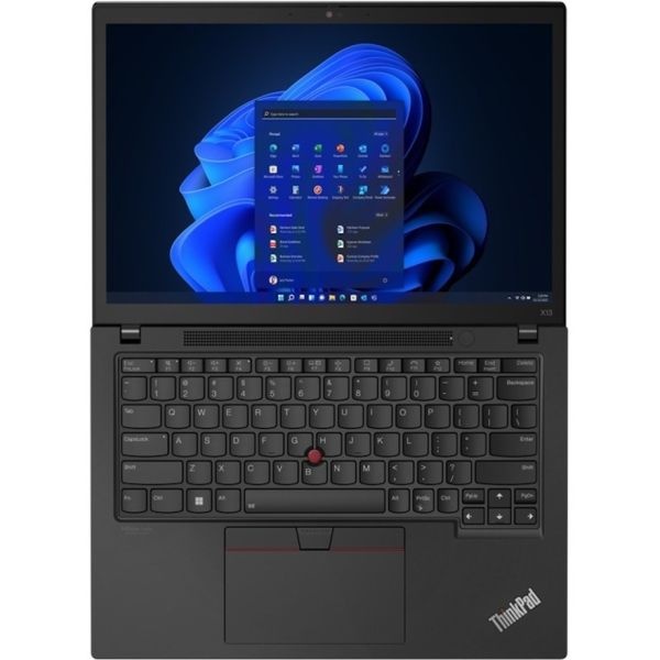 Lenovo Thinkpad X13 Gen 3 21Cm0001us 13.3" Notebook - Wuxga - 1920 X 1200 - Amd Ryzen 7 Pro 6850U Octa-Core (8 Core) 2.70 Ghz - 16 Gb Total Ram - 16 Gb On-Board Memory - 512 Gb Ssd - Thunder Black
