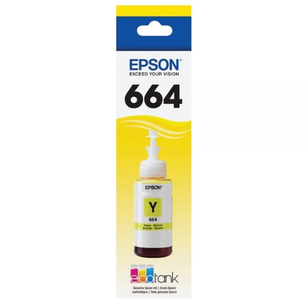 Epson Ecotank T664420-S (T664) Yellow Refill Ink Bottle