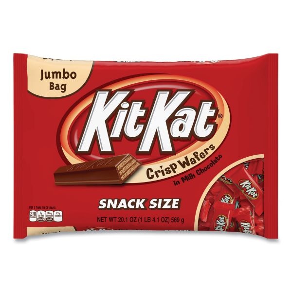 Kit Kat Snack Size, Crisp Wafers In Milk Chocolate, 20.1 Oz Bag