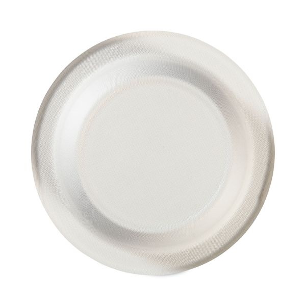 Hefty Ecosave Tableware, Bowl, Bagasse, 16 Oz, White, 25/Pack