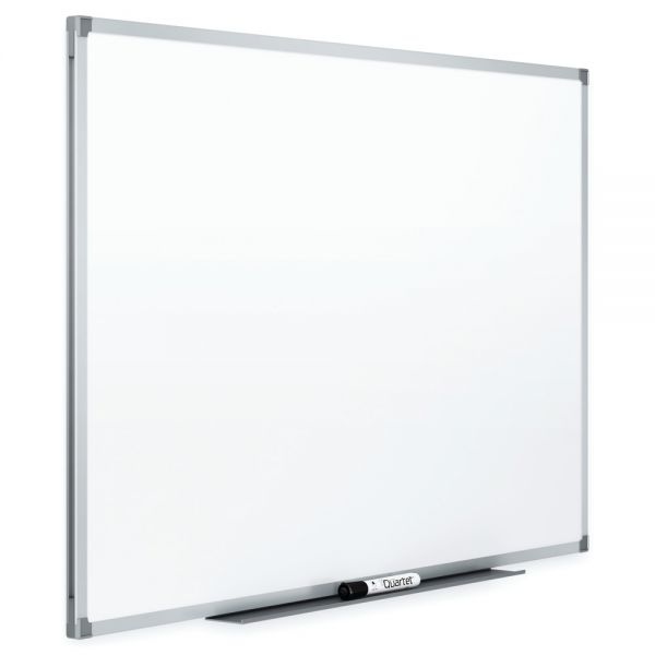 Quartet Melamine DryErase Whiteboard, 24" X 36", Aluminum Frame With