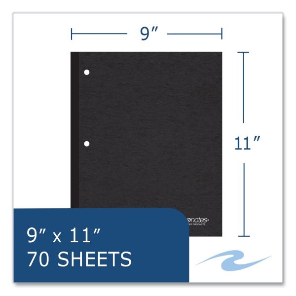 Roaring Spring Earthtones Wireless 1 Subject Notebook, Med/College Rule, Random Asst Covers, (70) 11X8.5 Sheets, 24/Ct