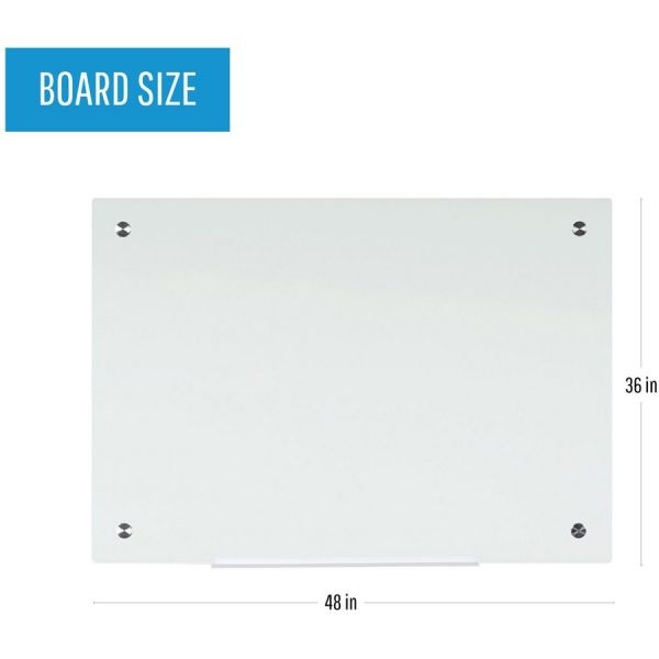 Bi-Silque Dry-Erase Glass Board