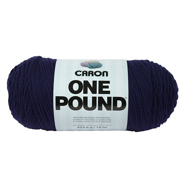 Caron One Pound Yarn - Midnight Blue