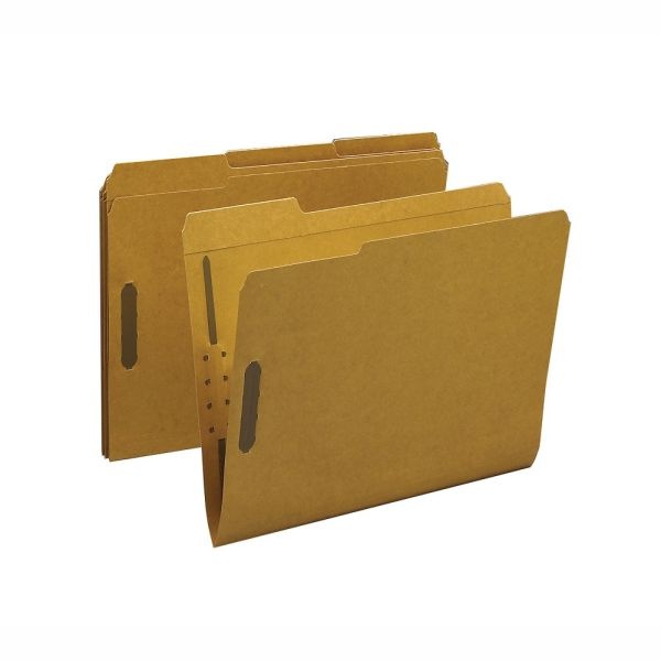 Sparco Kraft 2-Ply Tab Fastener Folders, Letter Size, Box Of 50