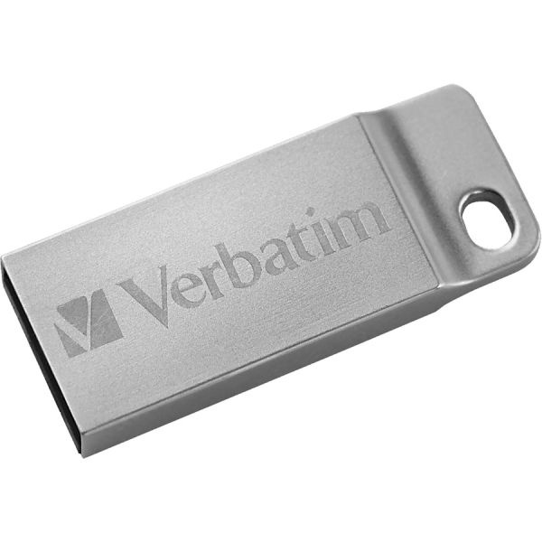 Verbatim 16Gb Metal Executive Usb Flash Drive - Silver