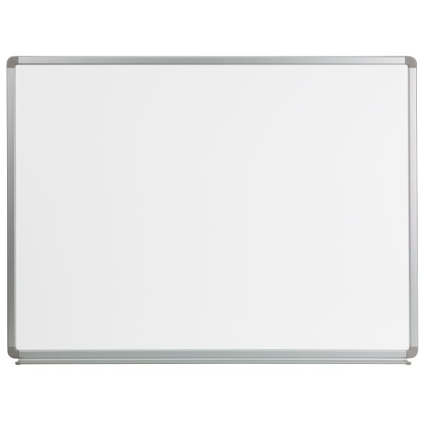 Flash Furniture 48" X 36" Magnetic Painted Steel Dry Erase Whiteboard