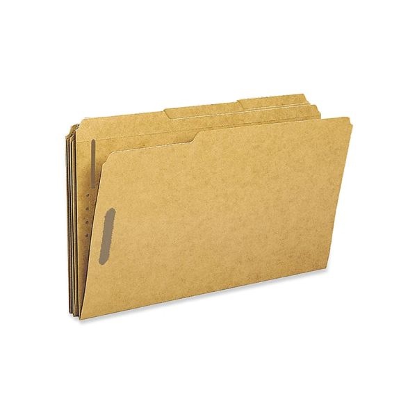 Sparco Kraft 2-Ply Tab Fastener Folders, Legal Size, Box Of 50