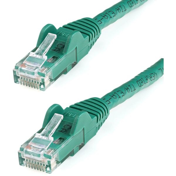 75Ft Cat6 Ethernet Cable - Green Snagless Gigabit - 100W Poe Utp 650Mhz Category 6 Patch Cord Ul Certified Wiring/Tia