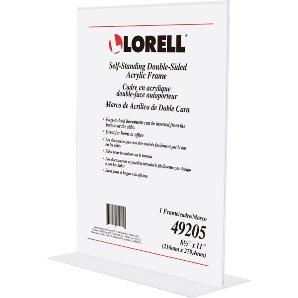 Lorell Double-Sided Frame