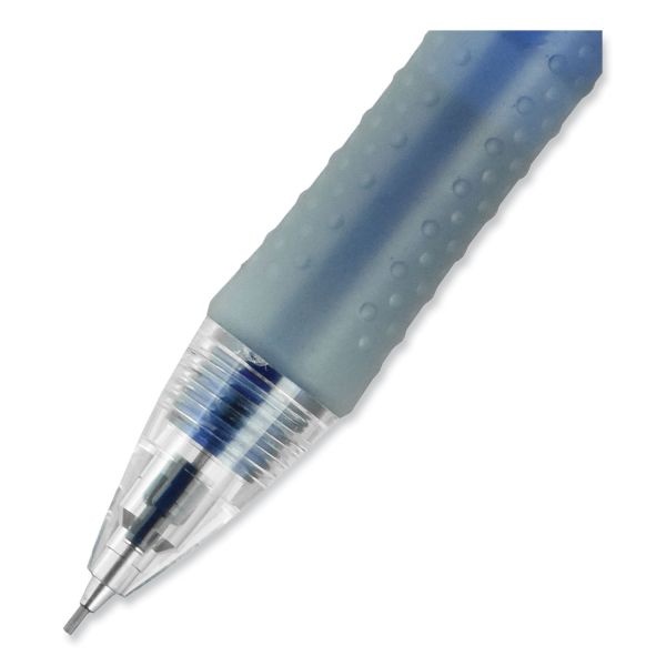 Uniball Chroma Mechanical Pencil, 0.7 Mm, Hb (#2), Black Lead, Cobalt Barrel, Dozen