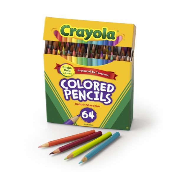 Crayola Colored Pencils, 64 Ct