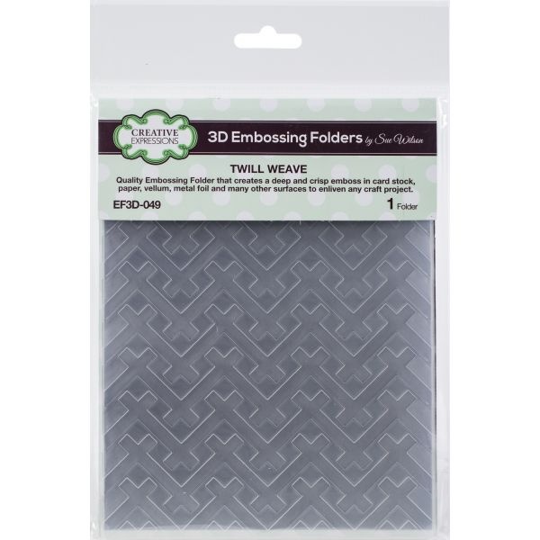 Creative Expressions 3D Embossing Folder 5.75"X7.5"