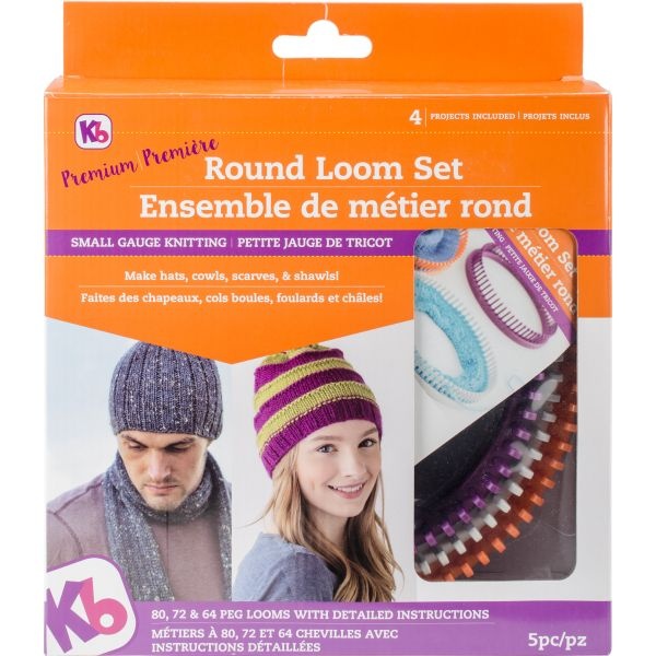 Knitting Board Premium Round Loom Set