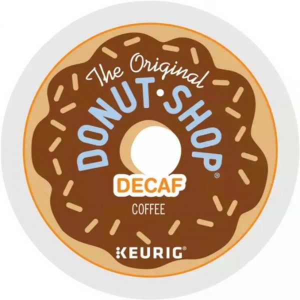 The Original Donut Shop Single-Serve Coffee K-Cup Pods, Decaffeinated, Carton Of 24