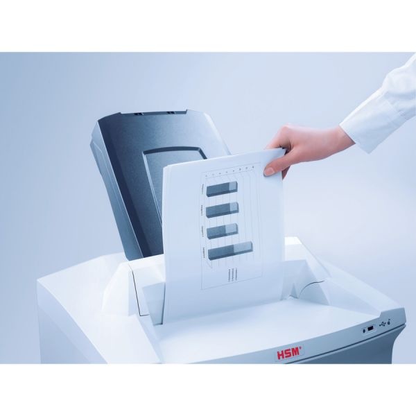 Hsm Securio Af500 Cross-Cut Shredder With Automatic Paper Feed; White Glove Delivery