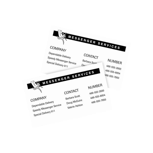 Avery Printable Index Cards With Sure Feed Technology, 3" X 5", White, 150 Blank Index Cards