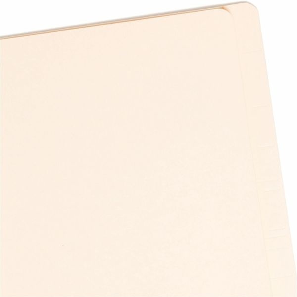 Smead Manila Classification Folders, 1 Divider, Letter Size, Box Of 10