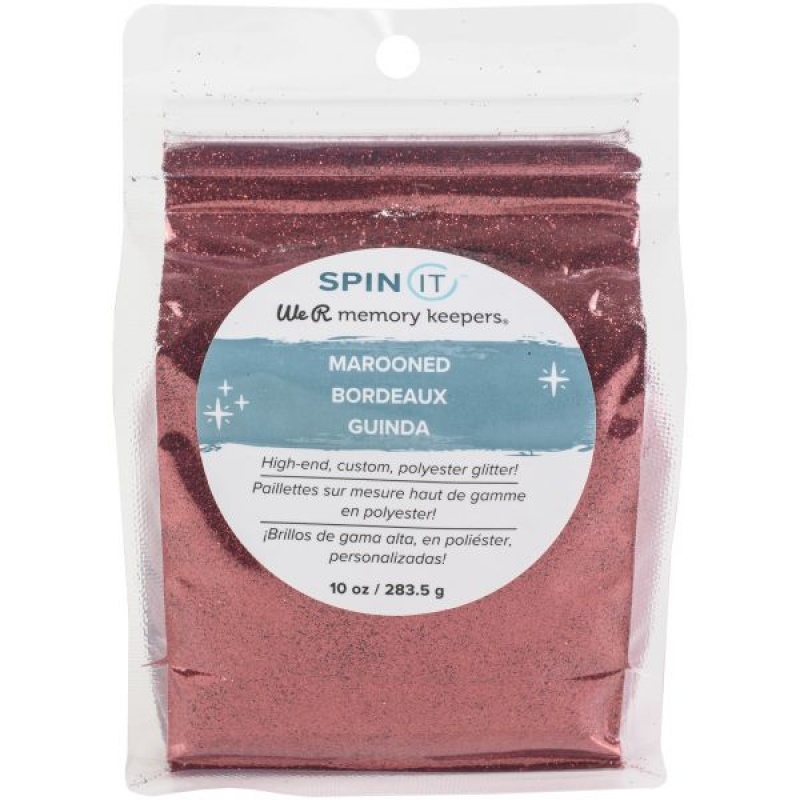 We R Memory Keepers Spin It Extra Fine Glitter 10Oz