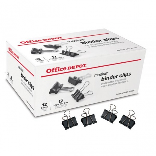 Mini Binder Clips (10 pack of 12) - Romical